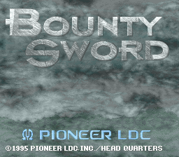 Bounty Sword Title Screen